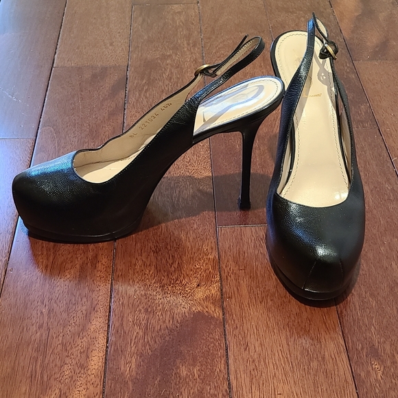 Saint Laurent YSL Tribtoo Slingback Pumps - Picture 11 of 11